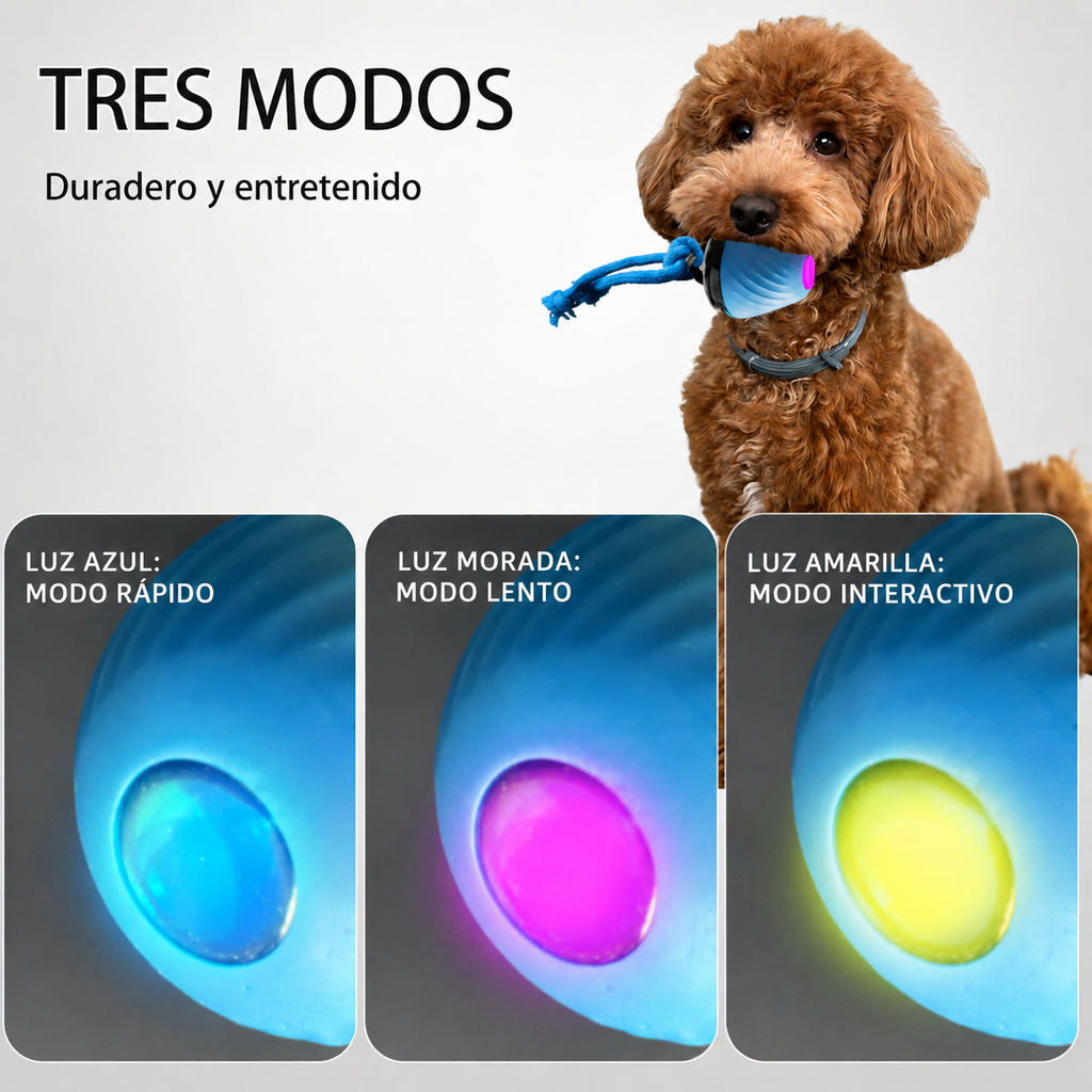 Juguete Interactivo Automático para Perros
